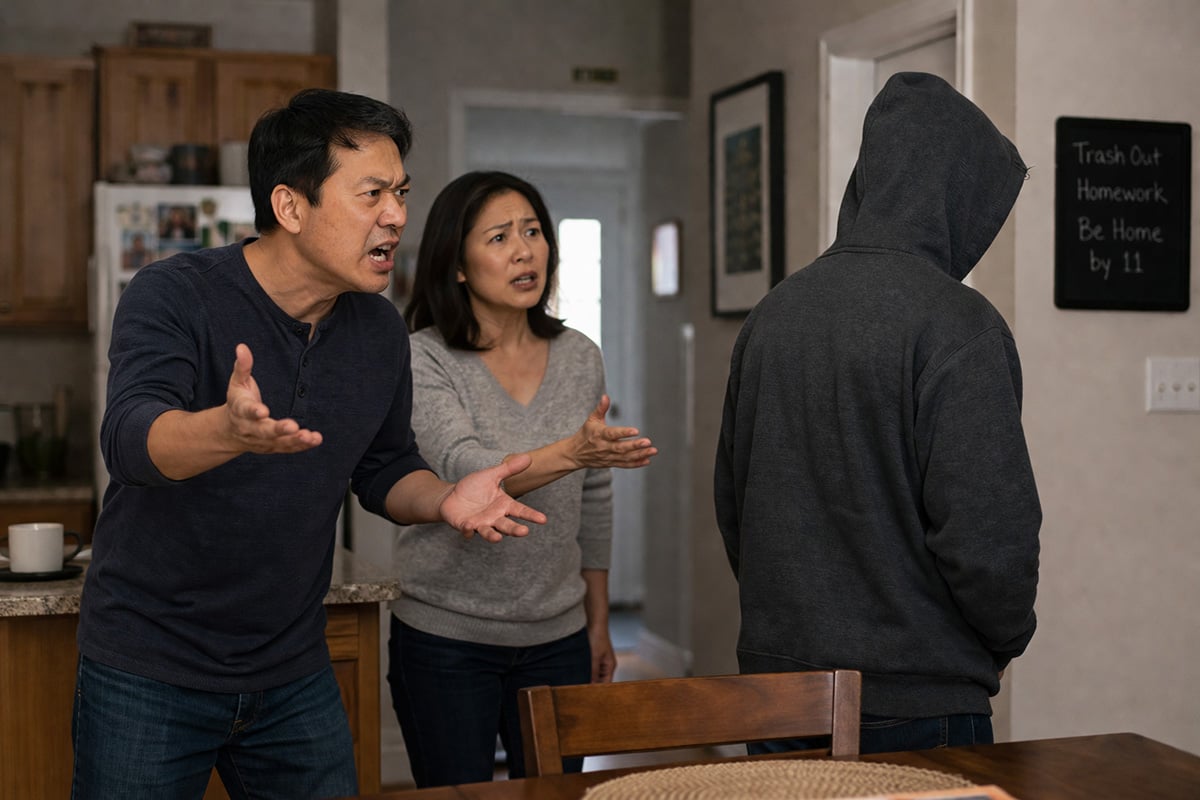 angry parents